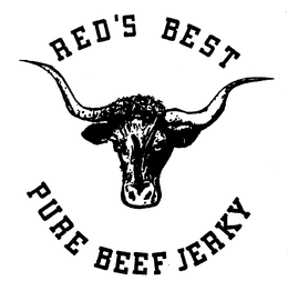 RED'S BEST PURE BEEF JERKY logo