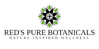 RED'S PURE BOTANICALS NATURE INSPIRED WELLNESS logo