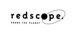 REDSCOPE. PROBE THE PLANET logo