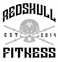 REDSKULL EST 2014 FITNESS logo