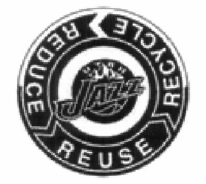 REDUCE REUSE RECYCLE UTAH JAZZ logo