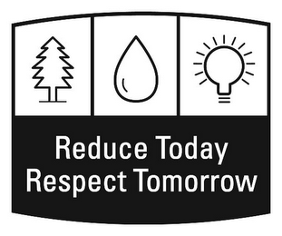REDUCE TODAY RESPECT TOMORROW logo