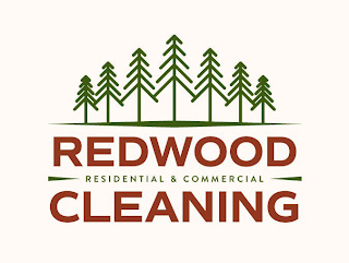 REDWOOD CLEANING RESIDENTIAL & COMMERCIAL logo