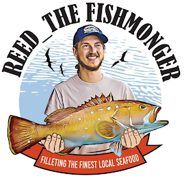REED_THE FISHMONGER FILLETING THE FINEST LOCAL SEAFOOD logo