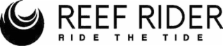 REEF RIDER RIDE THE TIDE logo