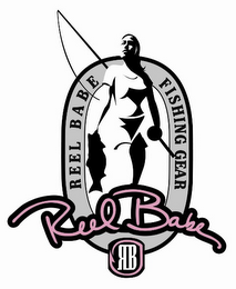 REEL BABE FISHING GEAR REEL BABE RB logo