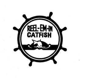 REEL-EM-IN CATFISH logo