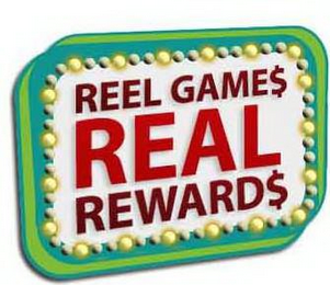 REEL GAME$ REAL REWARD$ logo