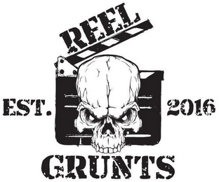 REEL GRUNTS EST. 2016 logo
