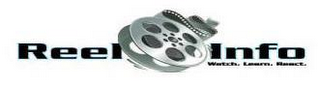 REEL INFO WATCH. LEARN. REACT. logo
