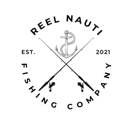 REEL NAUTI EST. 2021 FISHING COMPANY logo