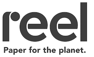 REEL PAPER FOR THE PLANET. logo