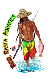 REEL RASTA AQUATICS IRIE WATA logo
