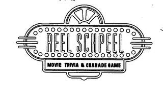 REEL SCHPEEL MOVIE TRIVIA & CHARADE GAME logo