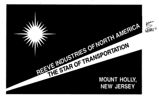 REEVE INDUSTRIES NORTH AMERICA THE STAR OF TRANSPORTATION logo