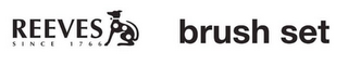 REEVES SINCE 1766 BRUSH SET logo