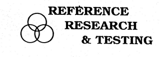 REFERENCE RESEARCH & TESTING logo
