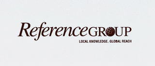 REFERENCEGROUP LOCAL KNOWLEDGE. GLOBAL REACH logo