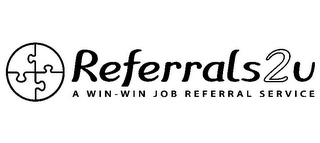 REFERRALS2U A WIN-WIN JOB REFERRAL SERVICE logo
