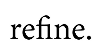 REFINE. logo