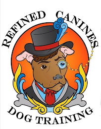 REFINED CANINES DOG TRAINING logo
