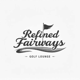 REFINED FAIRWAYS GOLF LOUNGE logo