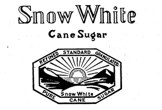 REFINED STANDARD GRANULATED SNOW WHITE PURE CANE SUGAR logo