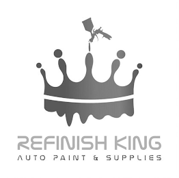 REFINISH KING AUTO PAINT & SUPPLIES logo