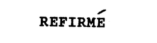 REFIRME logo