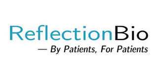 REFLECTIONBIO - BY PATIENTS, FOR PATIENTS logo