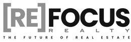 [RE]FOCUS REALTY THE FUTURE OF REAL ESTATE logo