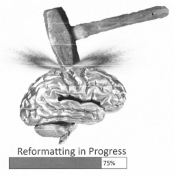 REFORMATTING IN PROGRESS 75% logo