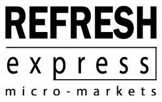 REFRESH EXPRESS MICRO-MARKETS logo