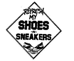 REFRESH MY SHOES N SNEAKERS logo