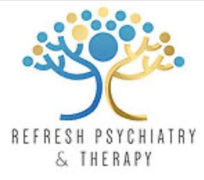 REFRESH PSYCHIATRY & THERAPY logo