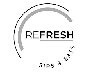 REFRESH SIPS & EATS logo