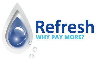 REFRESH WHY PAY MORE? logo