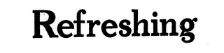 REFRESHING logo