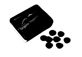 REFRESHINGLY COOL, DELICIOUSLY POTENT! TRULY ORGANIC PEPPERMINTS! logo