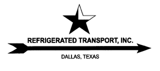 REFRIGERATED TRANSPORT, INC. DALLAS, TEXAS logo