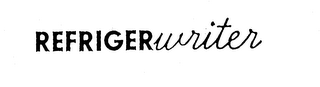 REFRIGERWRITER logo