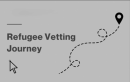 REFUGEE VETTING JOURNEY logo