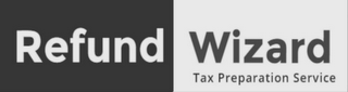 REFUND WIZARD TAX PREPARATION SERVICE logo