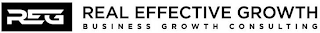 REG REAL EFFECTIVE GROWTH BUSINESS GROWTH CONSULTING logo