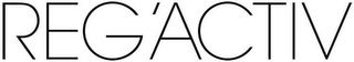 REG'ACTIV logo