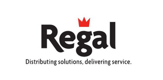 REGAL DISTRIBUTING SERVICE & SOLUTIONS. logo