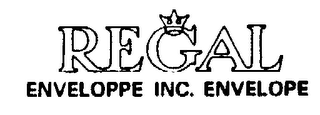 REGAL ENVELOPPE INC. ENVELOPE logo
