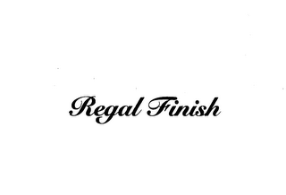 REGAL FINISH logo