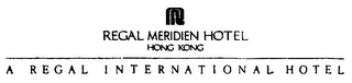 REGAL MERIDIAN HOTEL HONG KONG A REGAL INTERNATIONAL HOTEL logo