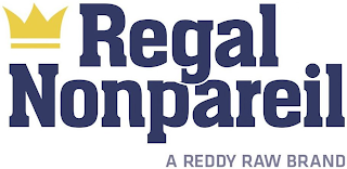 REGAL NONPAREIL A REDDY RAW BRAND logo